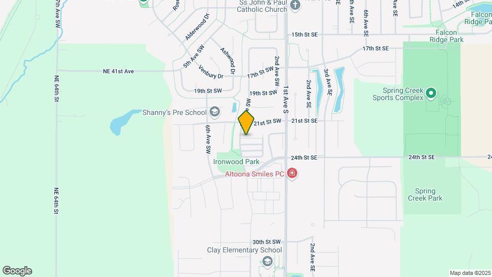 2195 3rd Ave SW Map and Location Details