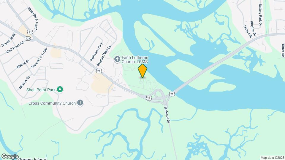 601 Battery Ln, Unit Parris Island Gate Map and Location Details