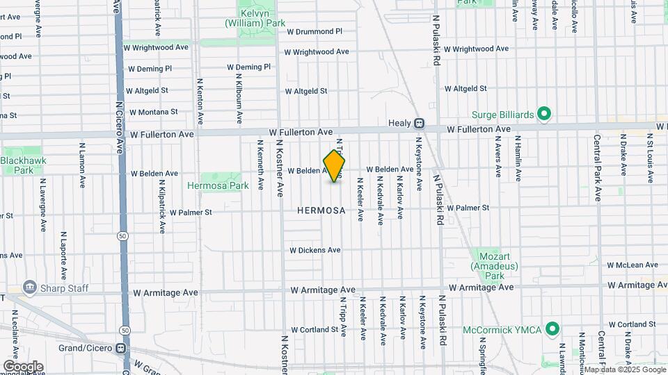 2234 N Tripp Ave Mapa y Detalles de la Ubicación