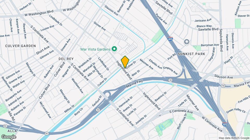 5102 Inglewood Blvd, Unit 1 Map and Location Details