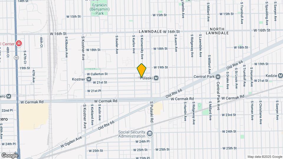4034 W 21st St, Unit first floor Map and Location Details