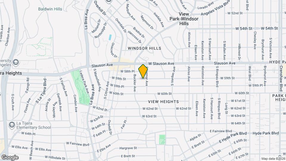 4312 W 59th St Mapa y Detalles de la Ubicación