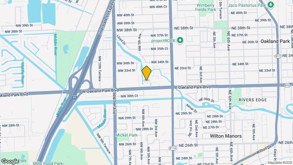 335 NW 32nd St Map and Location Details