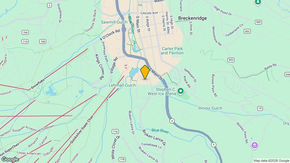 700 Snowberry Ln Map and Location Details