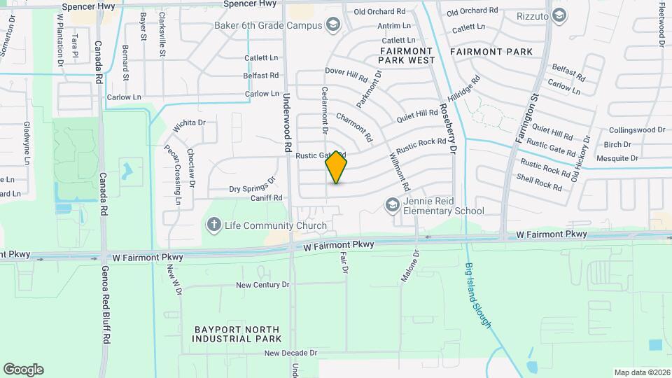 9810 Shell Rock Rd Map and Location Details