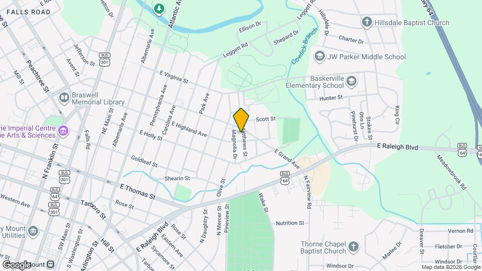 510 Matthews St Map and Location Details