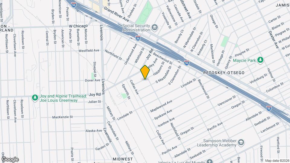 5517 Hillsboro St Map and Location Details