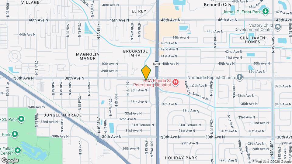 3773 67th St N Map and Location Details