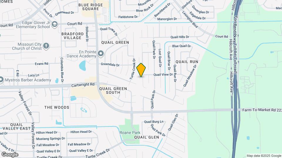 16710 Lonesome Quail Dr Map and Location Details