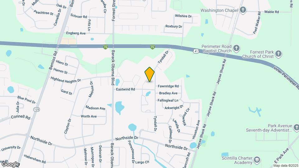 3100 Tyndall Dr Map and Location Details