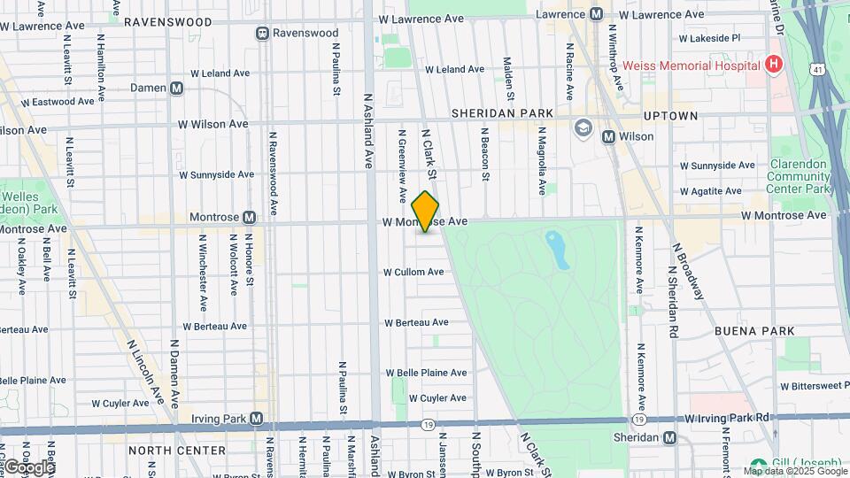 1458 W Pensacola Ave Mapa y Detalles de la Ubicación