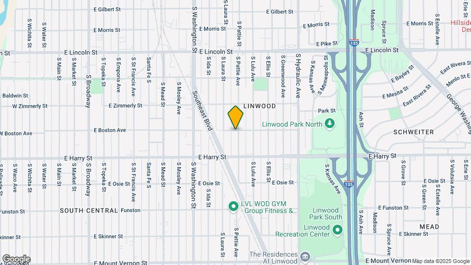 1501 S Pattie St Map and Location Details