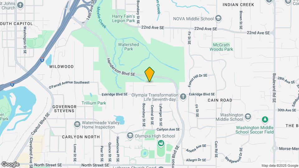 1416 28th Ave SE Map and Location Details