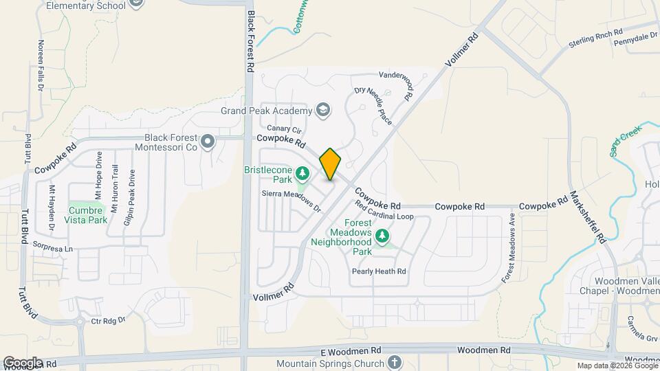 7607 Chasewood Loop Map and Location Details