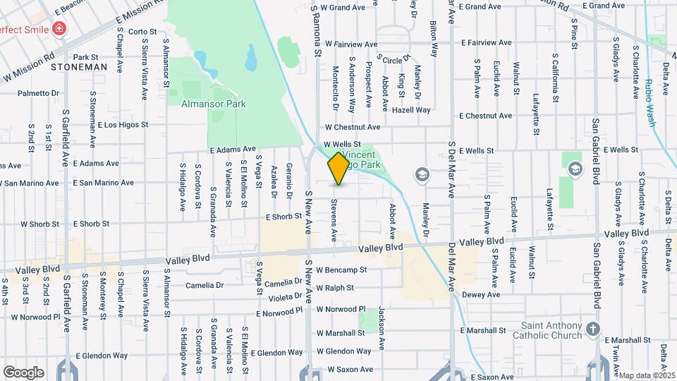 1414 Stevens Ave Mapa y Detalles de la Ubicación