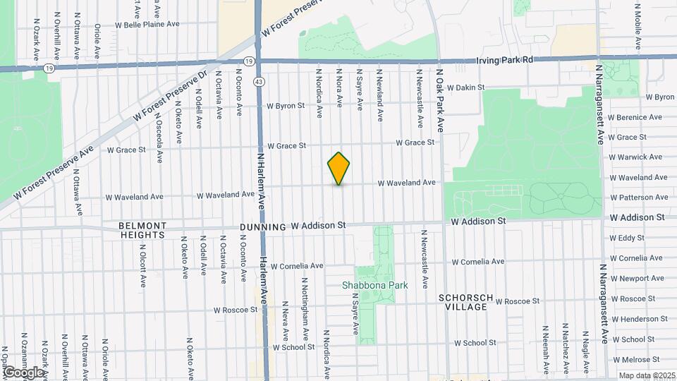 3652 N Nora Ave Mapa y Detalles de la Ubicación