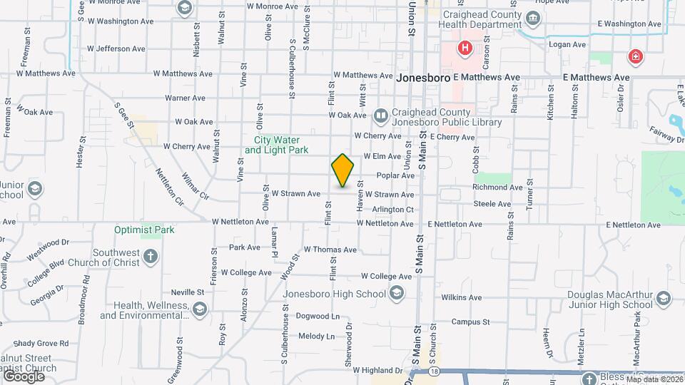 524 W Strawn Ave Map and Location Details