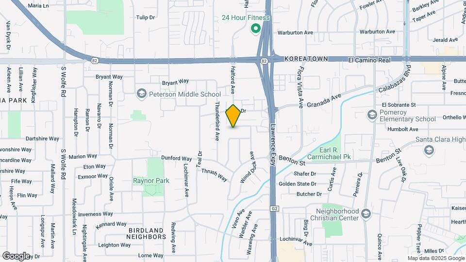 3760 Peacock Ct Map and Location Details