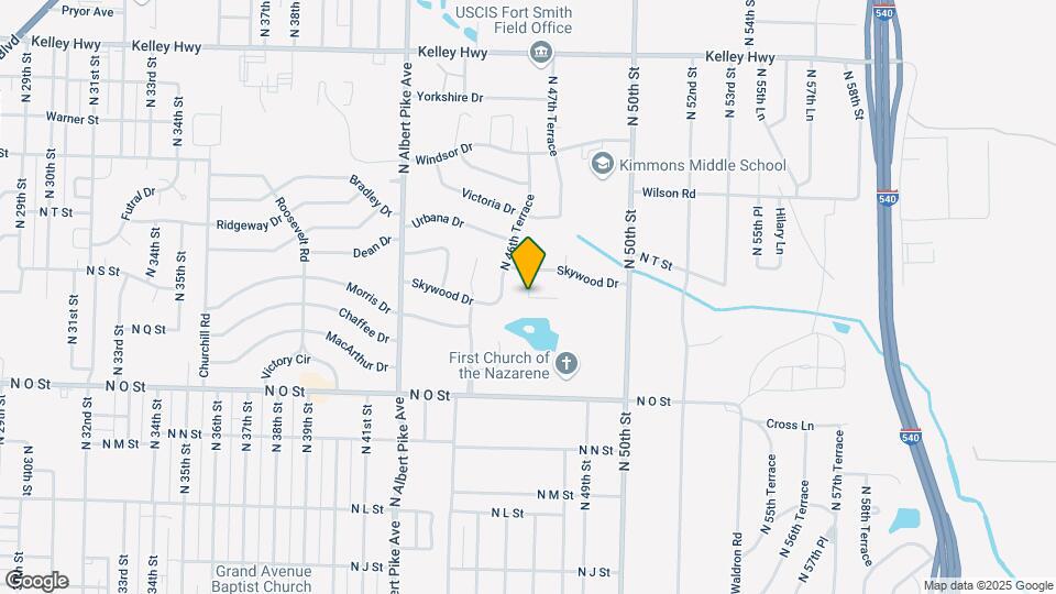 2225 N 47th St Map and Location Details
