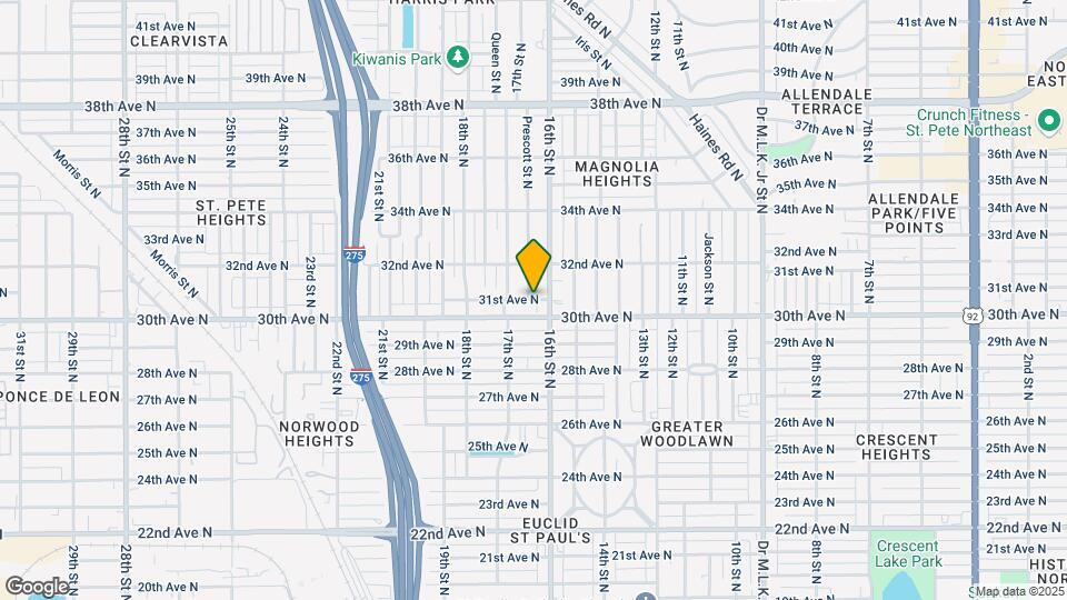 1623 31st Ave N Mapa y Detalles de la Ubicación