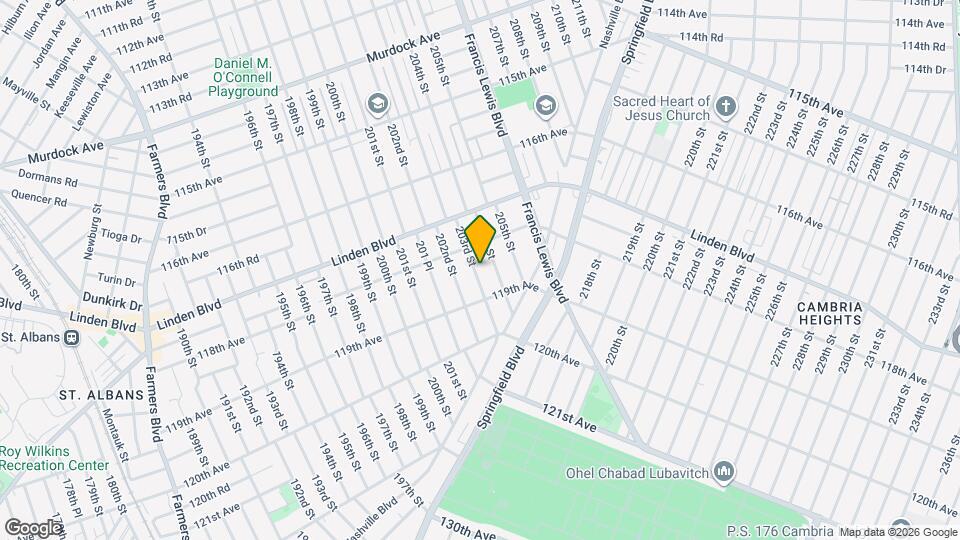 11827 203rd St, Unit 2 A Map and Location Details