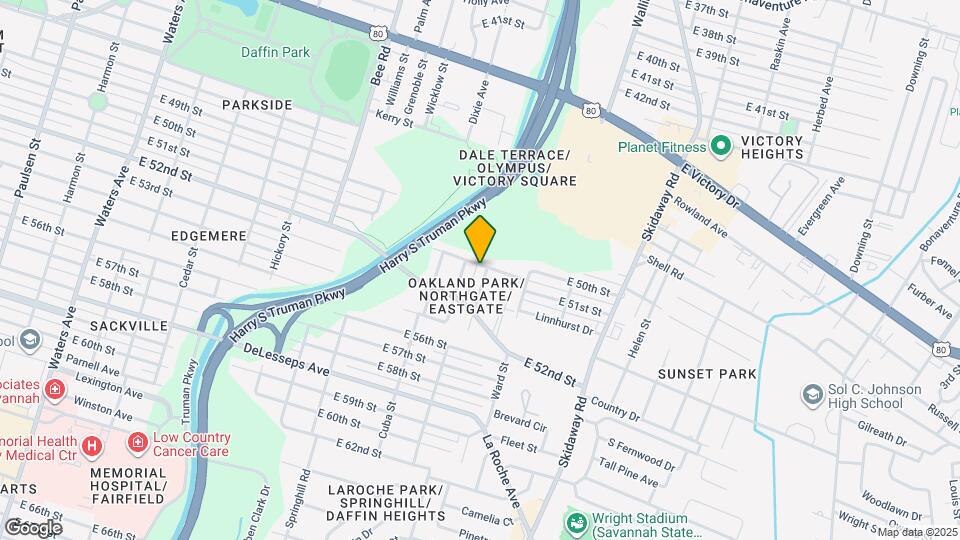 3601 Eastgate Dr Map and Location Details