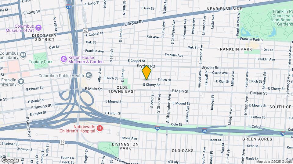 290-302 S 21st St Map and Location Details