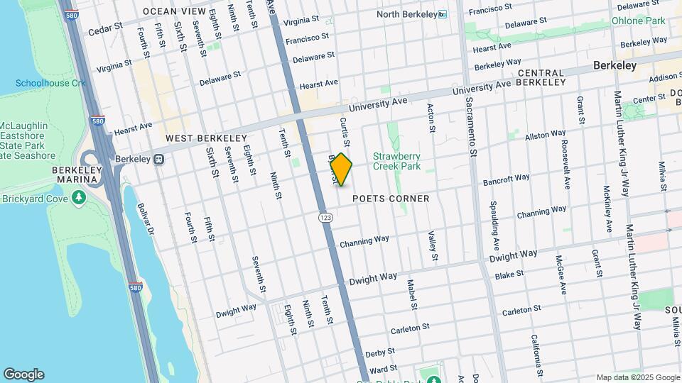 2231 Byron St Map and Location Details