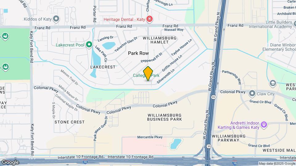 24210 Silversmith Ln Mapa y Detalles de la Ubicación