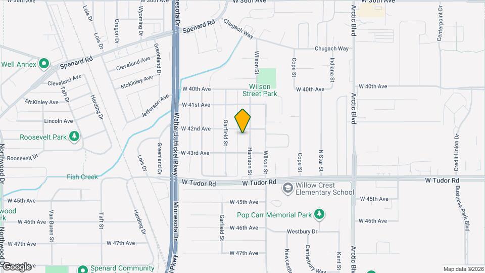 4202 Harrison St Map and Location Details