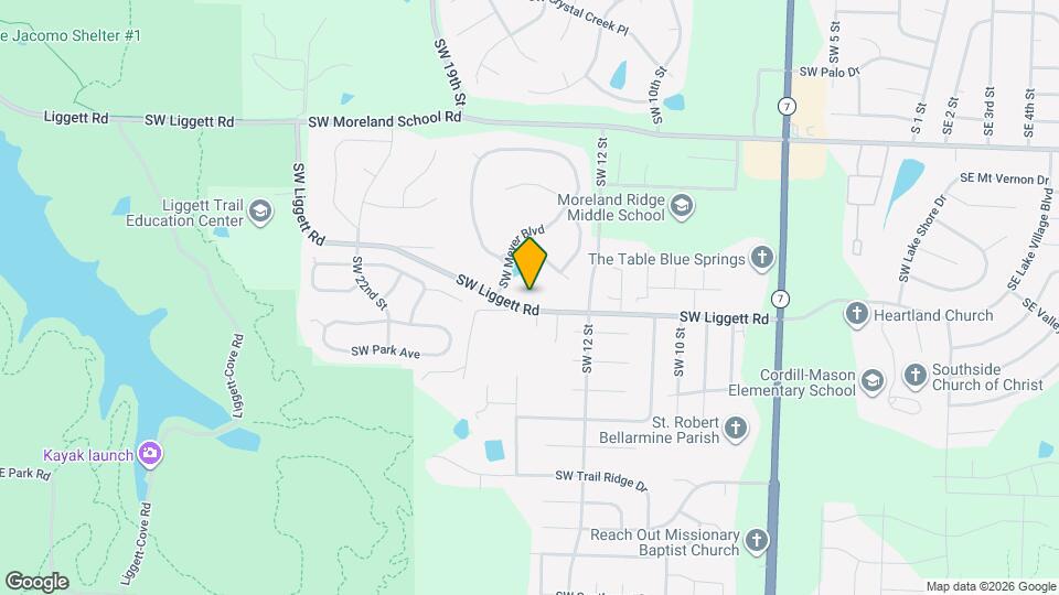 3905 SW 14 St Ct Map and Location Details