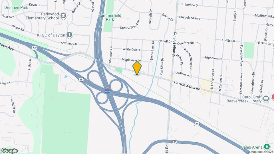 4139 Dayton Xenia Rd Map and Location Details