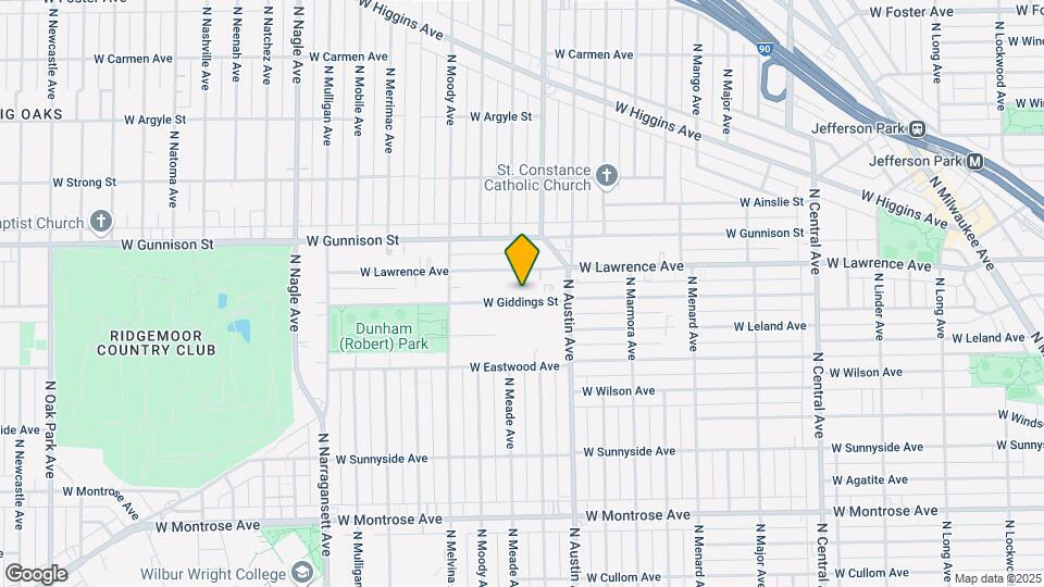 Portage Park Multi-Family 5-Unit Apartments Map and Location Details