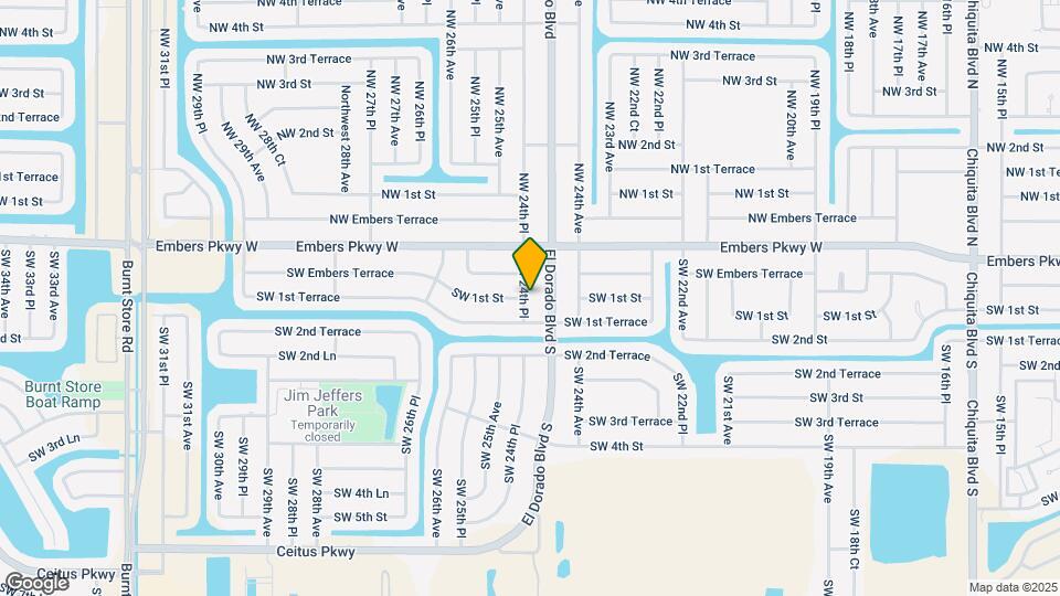 29 SW 24th Pl Map and Location Details