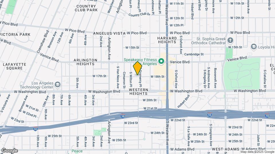 2442 W 18th St Map and Location Details