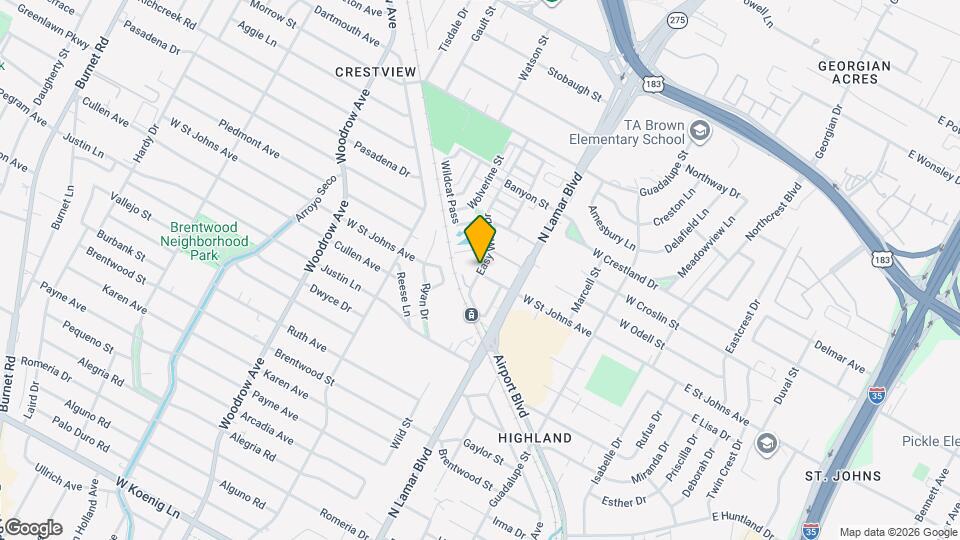 7200 Easy Wind Dr Map and Location Details