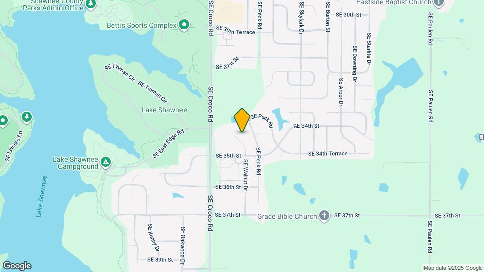 3418 SE Walnut Dr Map and Location Details