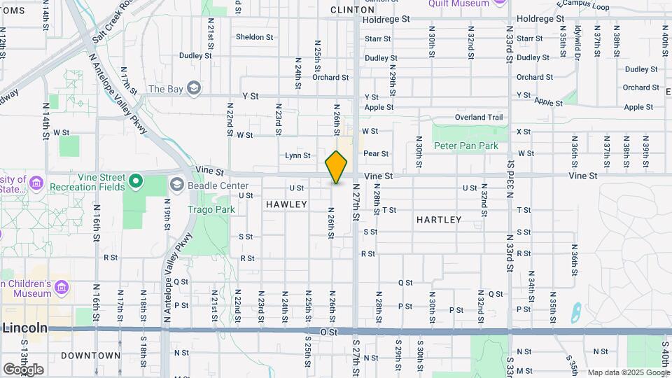648 N 26th St Map and Location Details