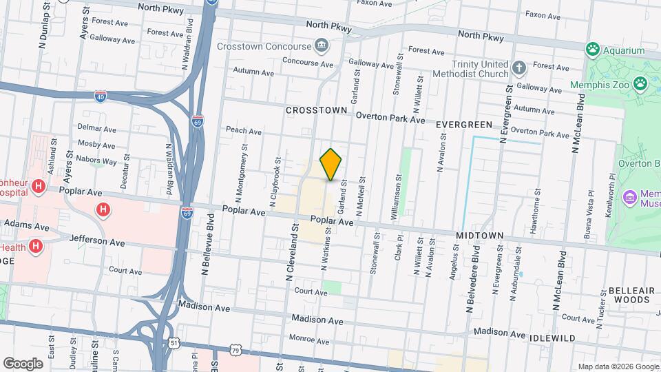 246 N Watkins St Map and Location Details