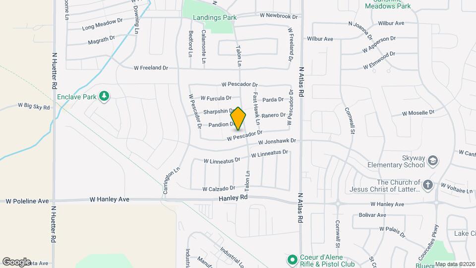 3657 Pescador Dr Map and Location Details