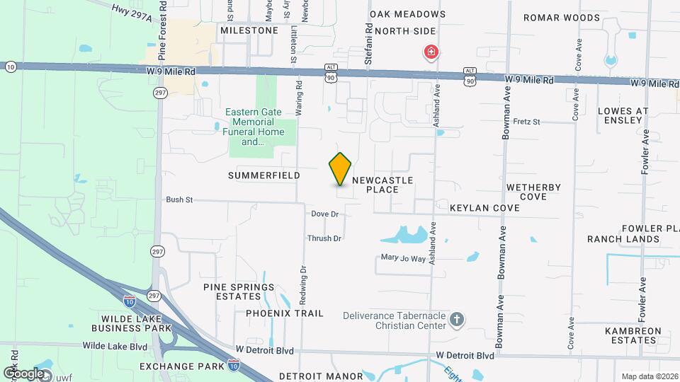 1512 Iroquois Ct Map and Location Details