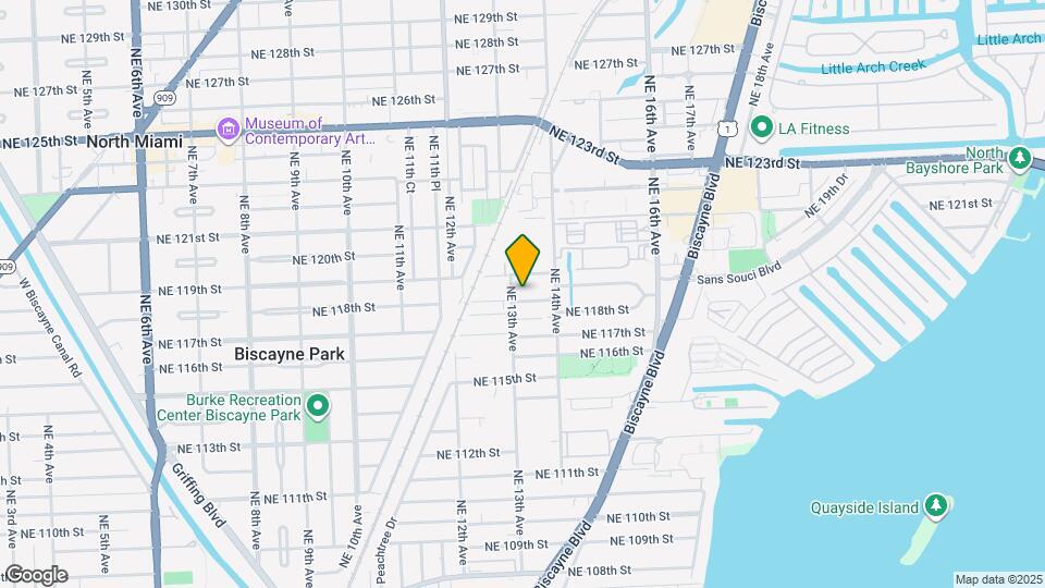 1311 NE 118th St Mapa y Detalles de la Ubicación