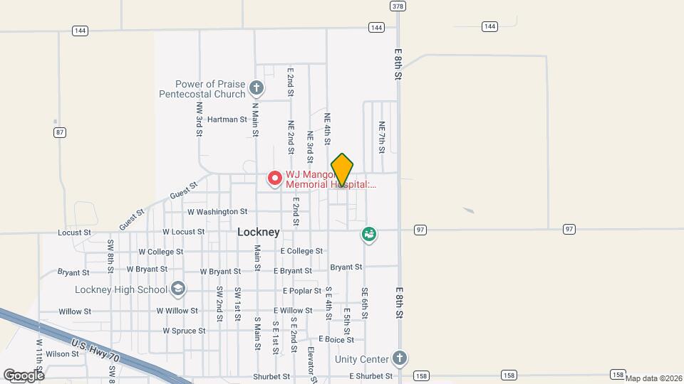 510 E Houston St Map and Location Details