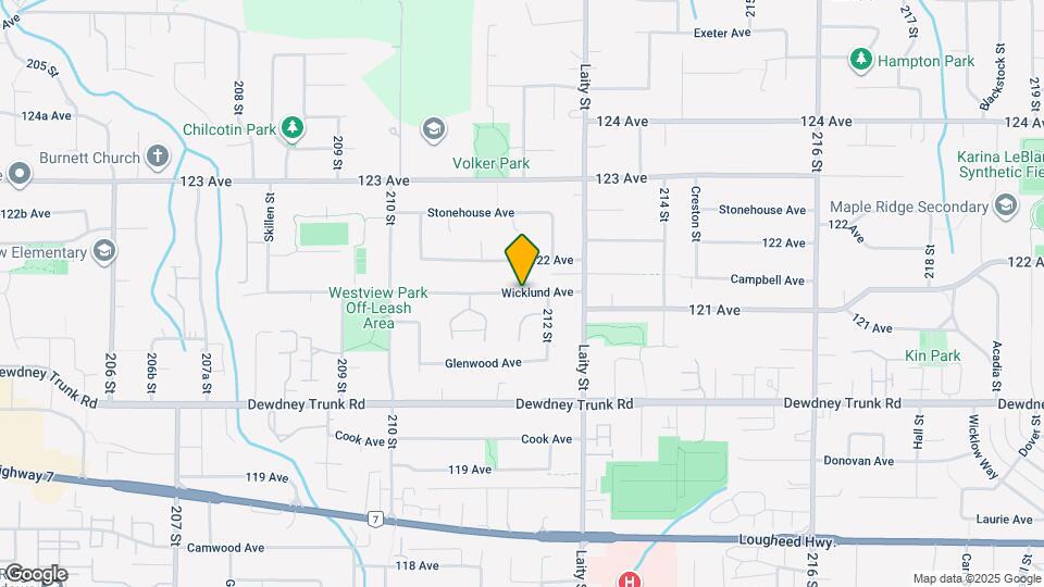 21186 Wicklund Av Map and Location Details