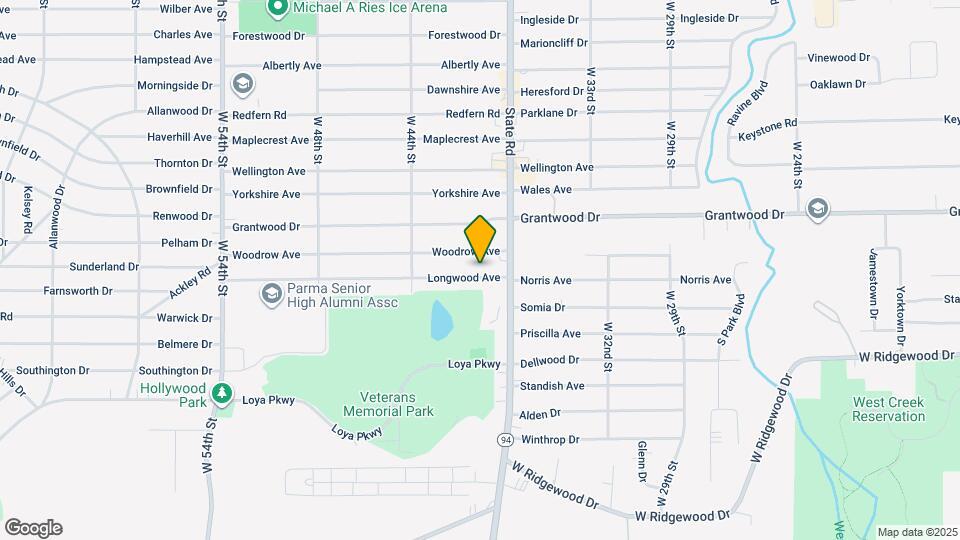 3806 Longwood Ave Map and Location Details