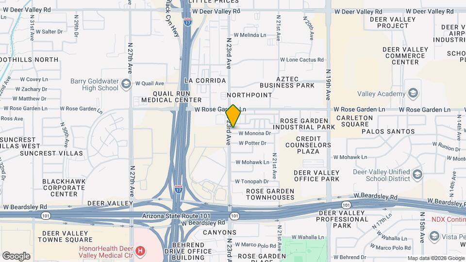 2206 W Monona Dr Map and Location Details