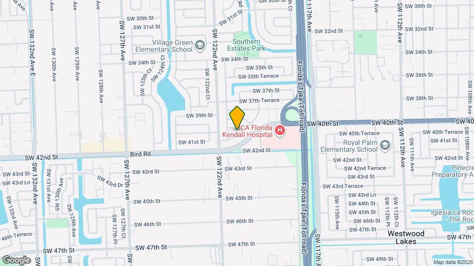 12001 SW 41st Dr Map and Location Details