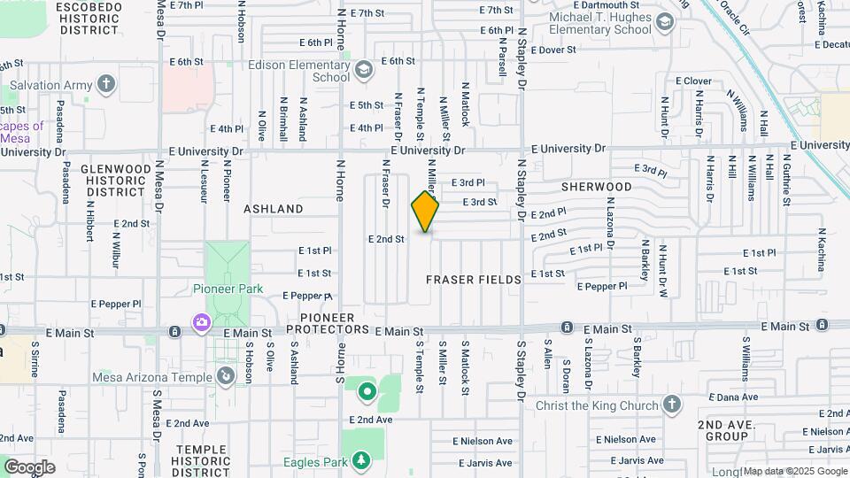 200 N Miller St Map and Location Details