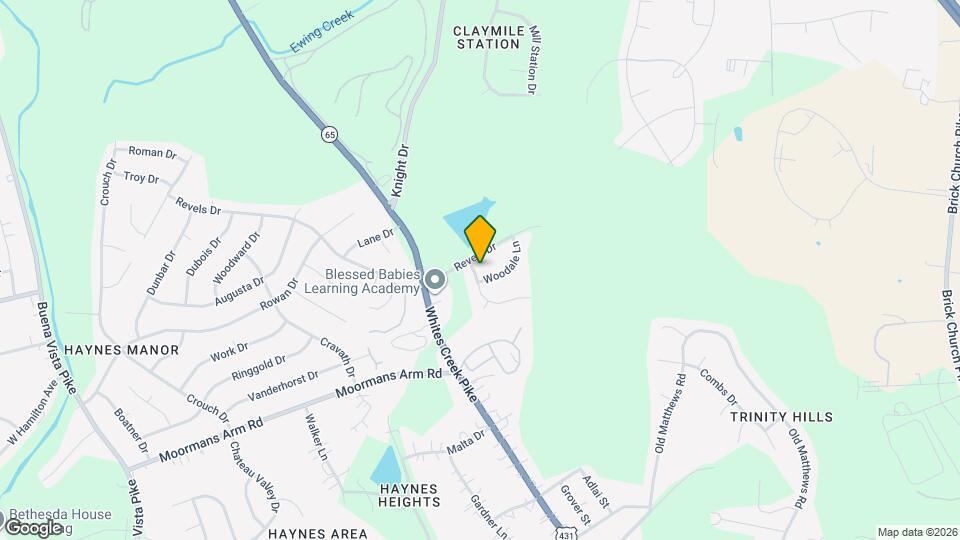 2505 Highland Trace Dr Map and Location Details