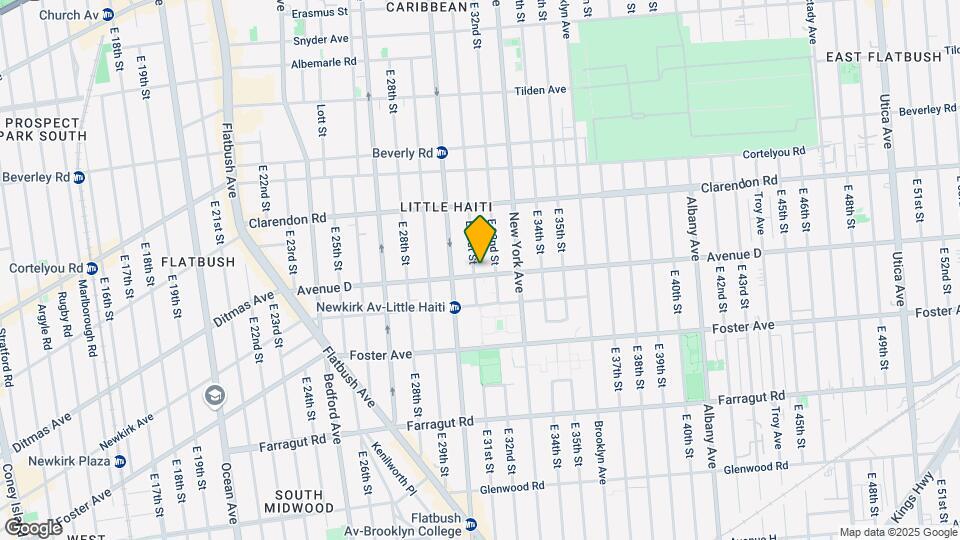 3105 Avenue D Mapa y Detalles de la Ubicación